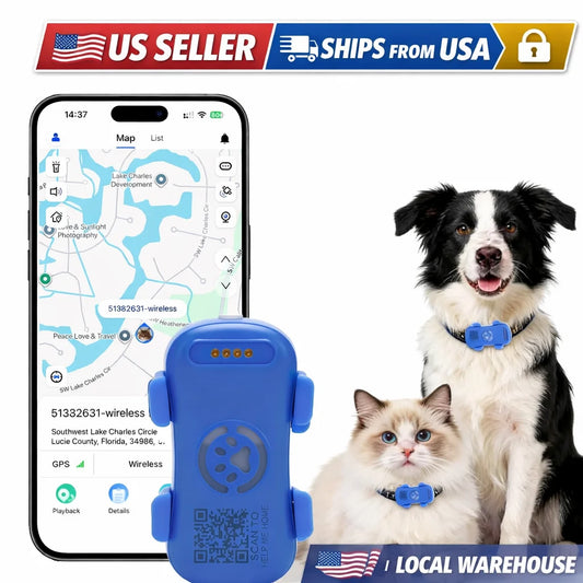GP30 4G GPS Tracker Pets Real Time Locator IP67 Waterproof