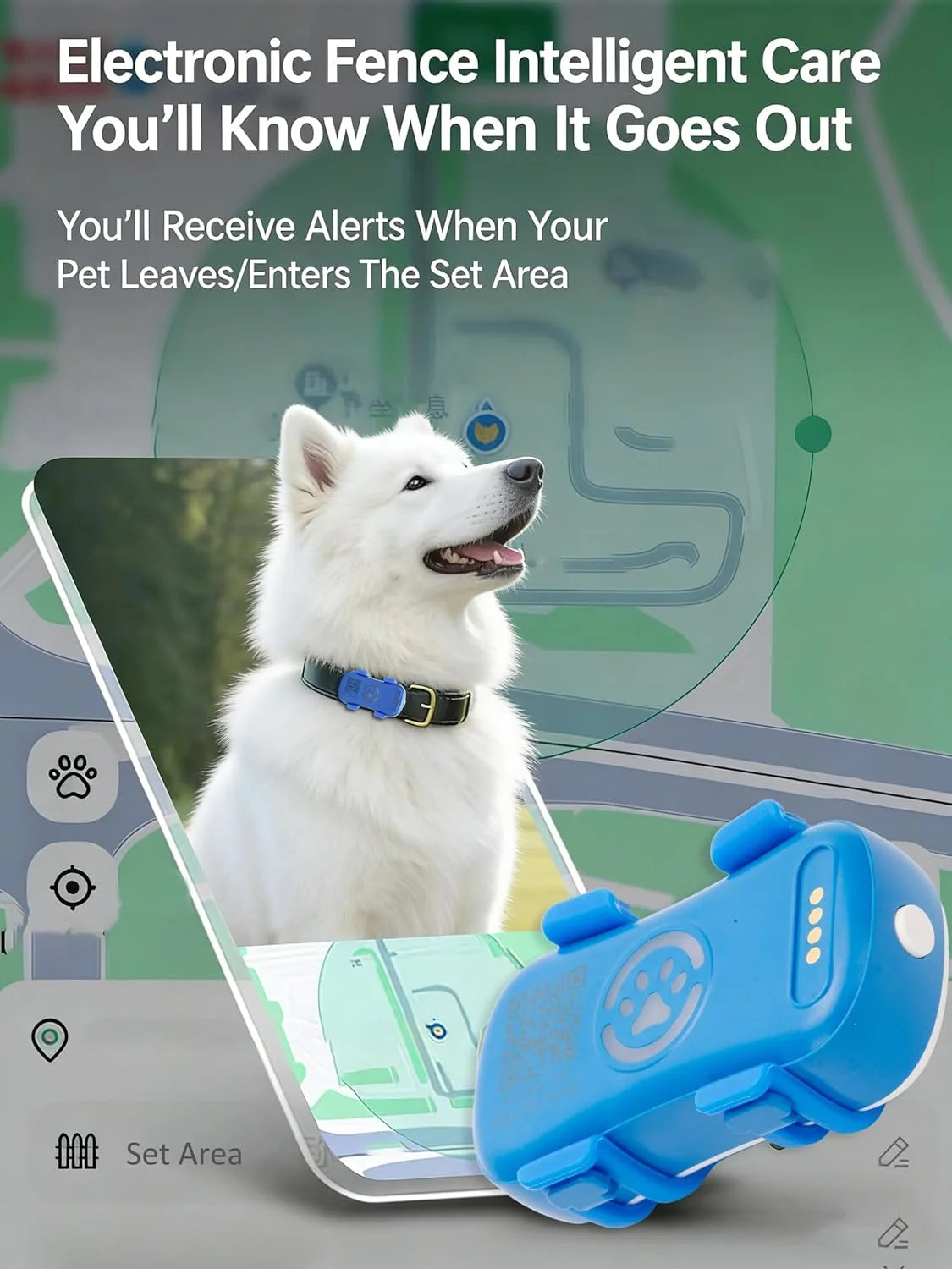 GP30 4G GPS Tracker Pets Real Time Locator IP67 Waterproof