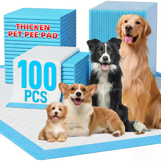 Super Absorbent Pet Training Pads Leak Proof Quick Drying Pack