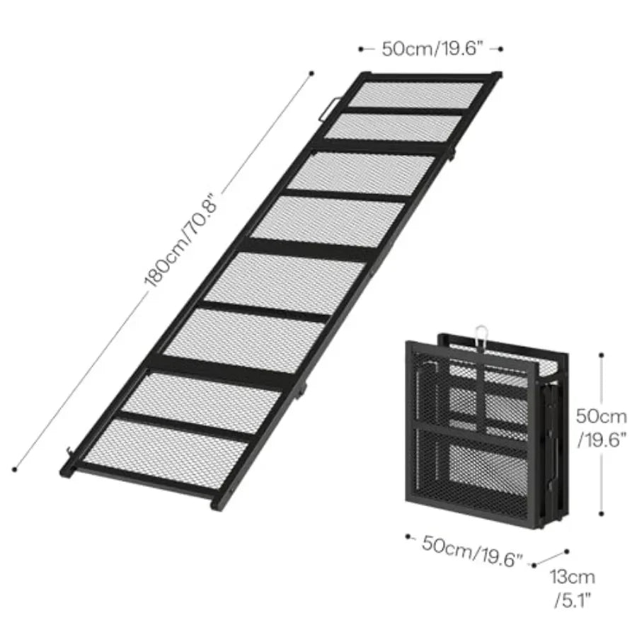 Collapsible Dog Ramp For Car SUVs Non Slip Pet Ramp