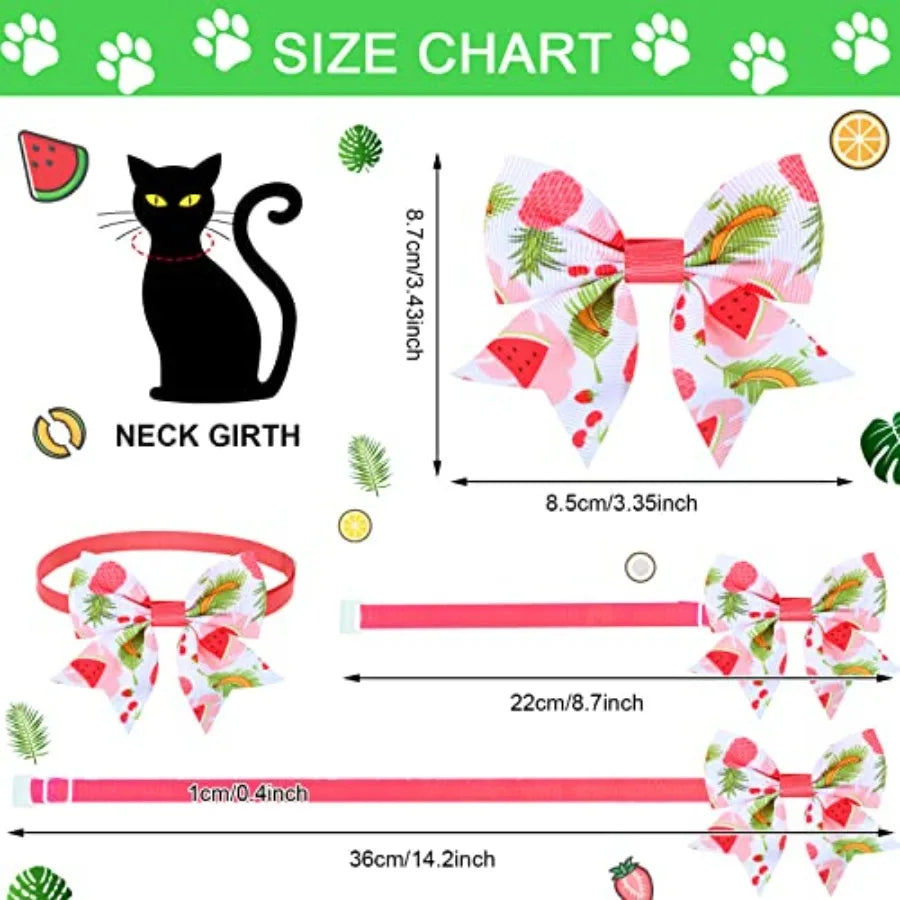 Dog Bow Tie Collars Adjustable Polyester Bulk Pack Wholesale