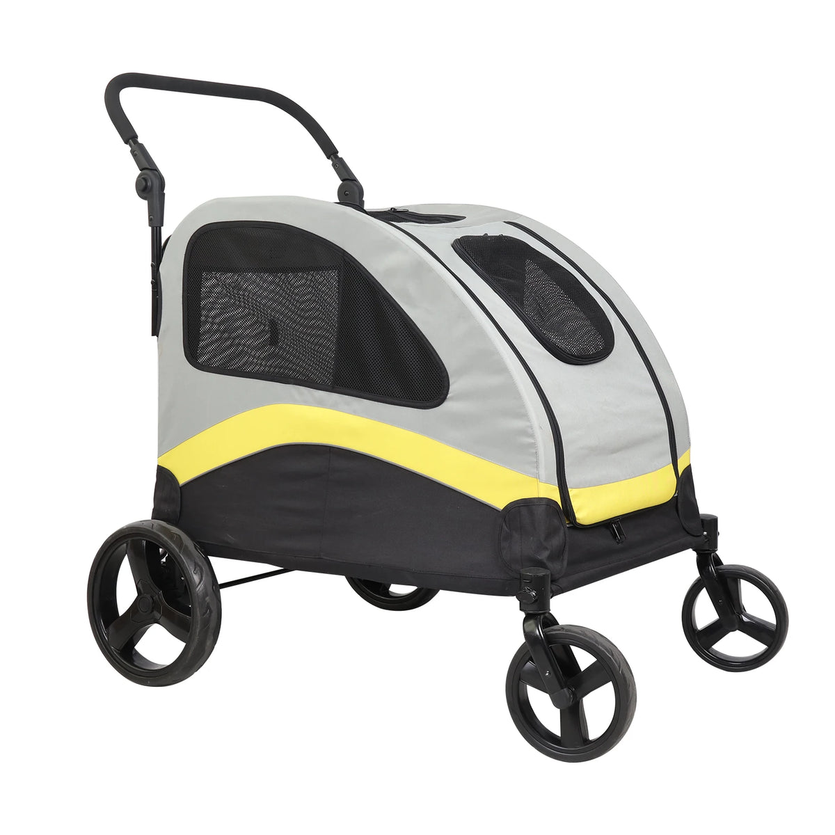 Dog Stroller For Two Dogs Foldable Pet Jogger Wagon