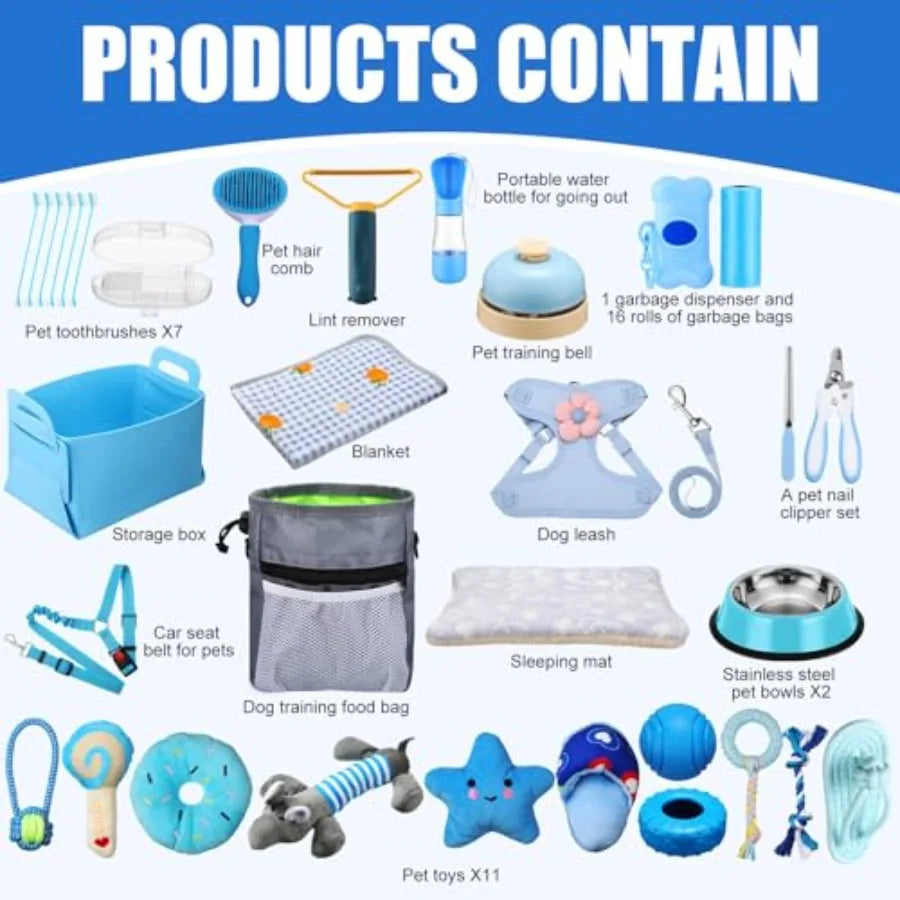 YAO HUI HUANG Puppy Essentials Starter Kit For Small Dogs