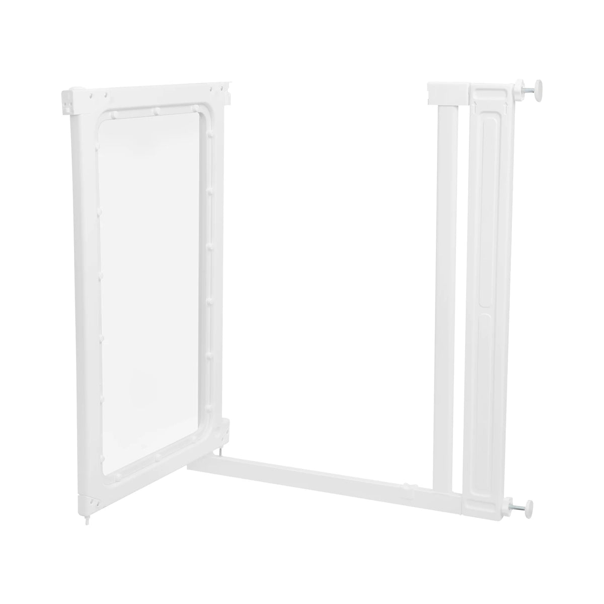 Clear Pet Gate Doorways No Drill Pressure Mount Auto Close
