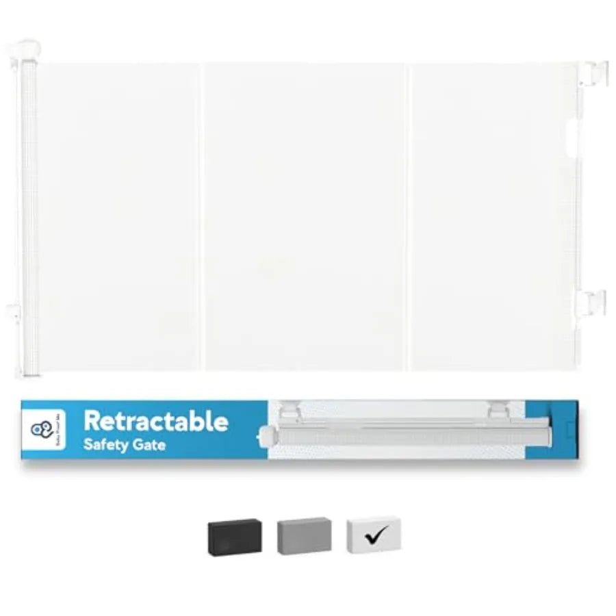 Retractable Mesh Baby Gate For Stairs And Doorways Indoor Outdoor