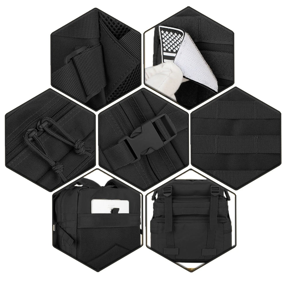 ReFire Gear Tactical Backpack Molle For Outdoor Trekking Camping