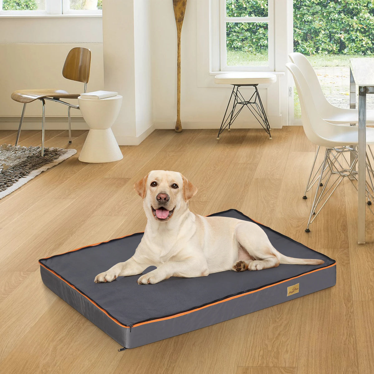 BINGOPAW Orthopedic Dog Bed With Washable Removable Cover