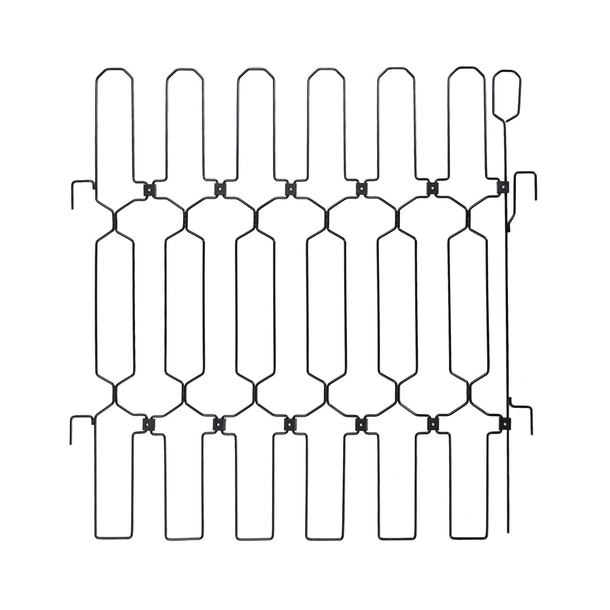 Bymaocar Metal Retractable Pet Fence Gate For Doors