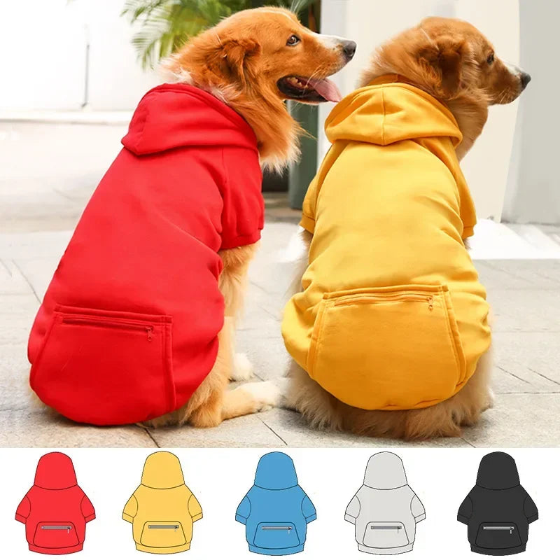 Plaid Reversible Winter Coat For Dogs Warm Cold Weather Pet Apparel