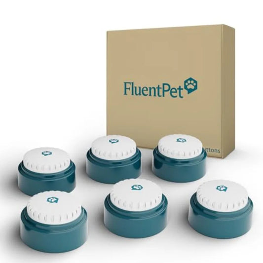 Recordable Dog Communication Buttons With Upward Facing Sound Buzzer