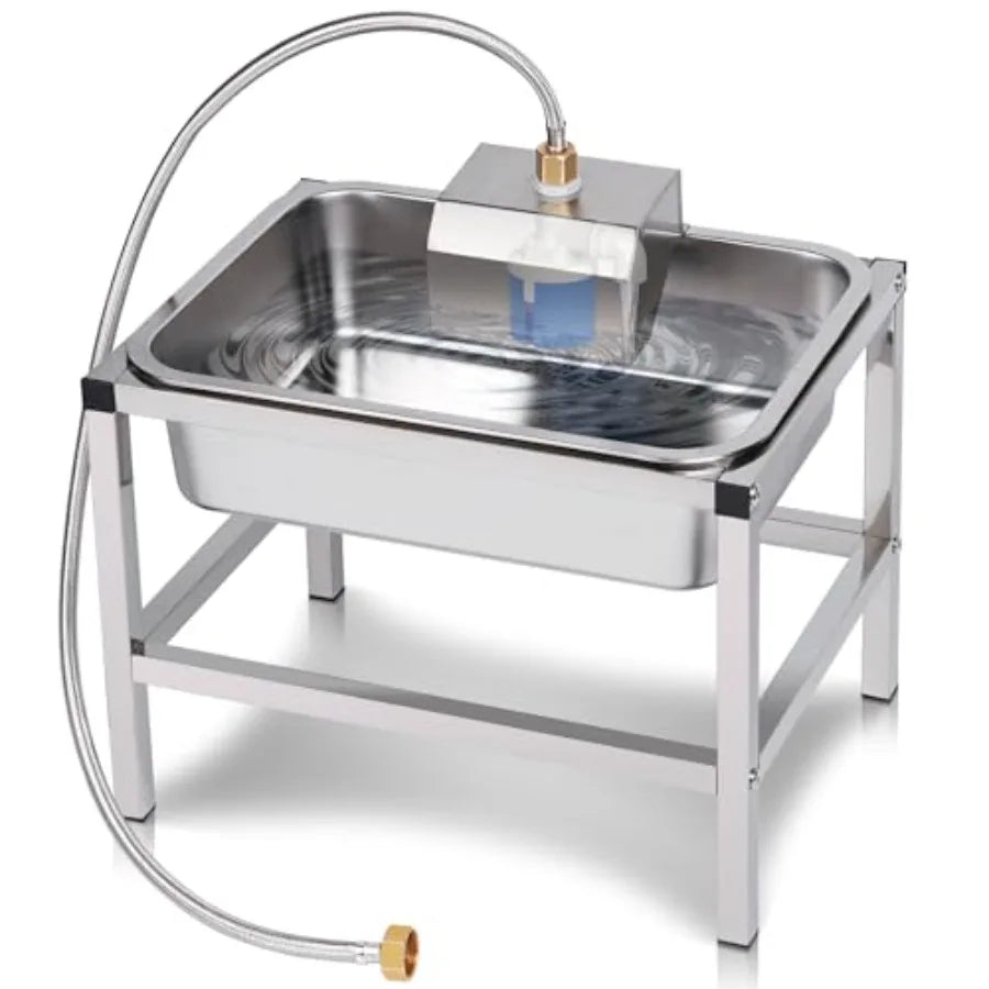 Yao Hui Huang Automatic Outdoor Dog Water Dispenser With Stand
