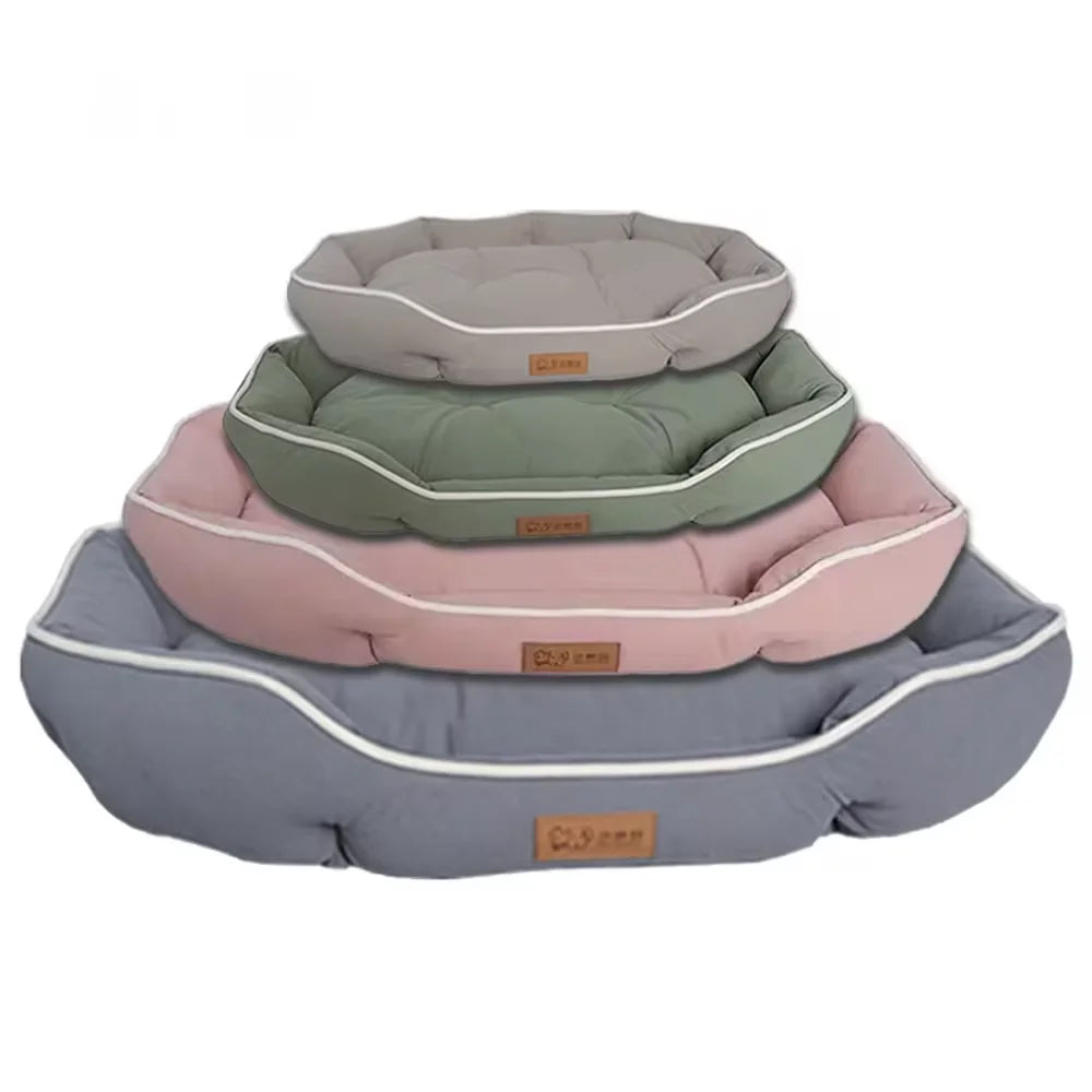 Pet Sofa Bed For Dogs And Cats CorduroyFabric Cozy Warm