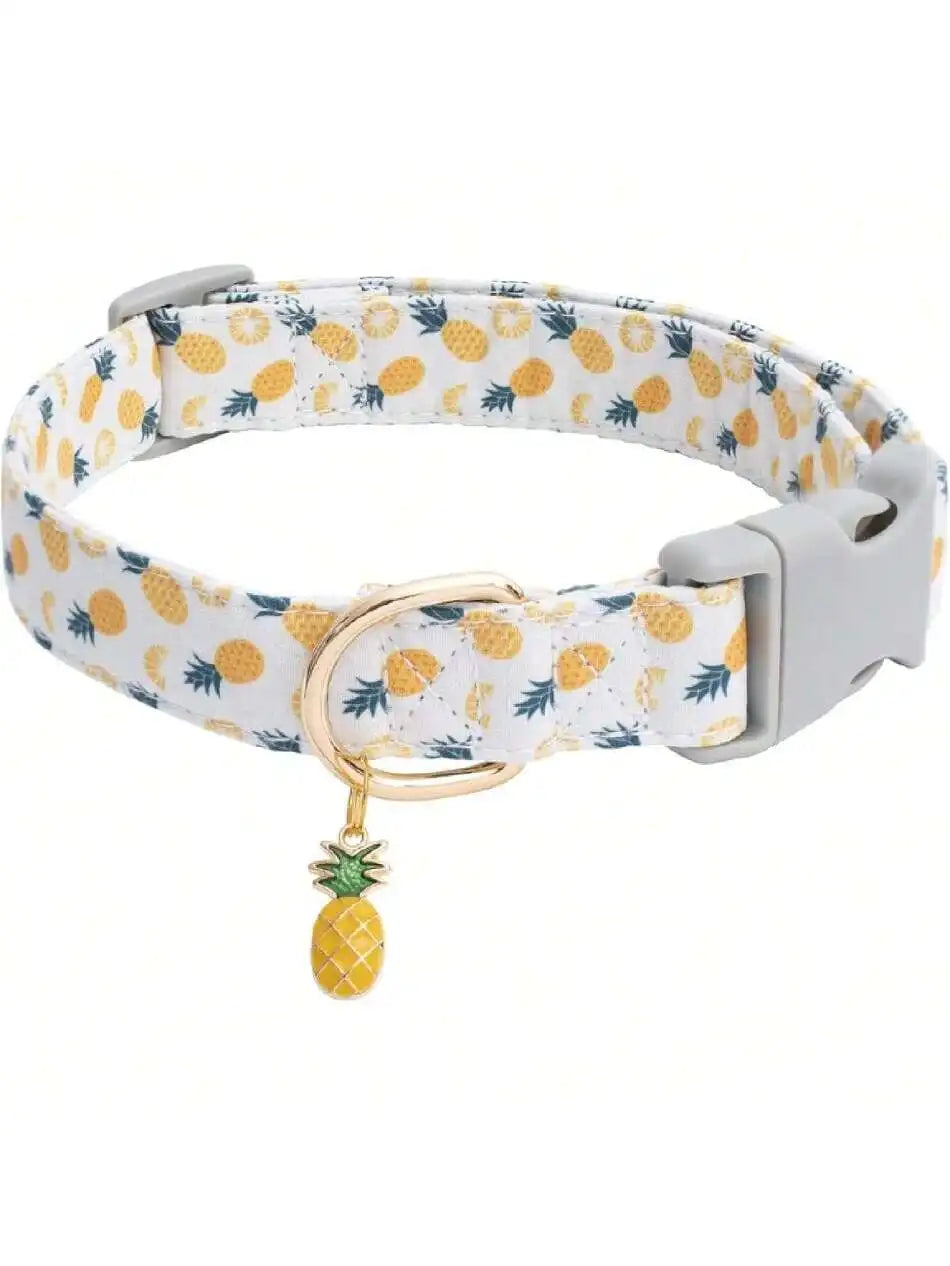 Floral Dog Collar For Girls And Female Dogs Soft Flower