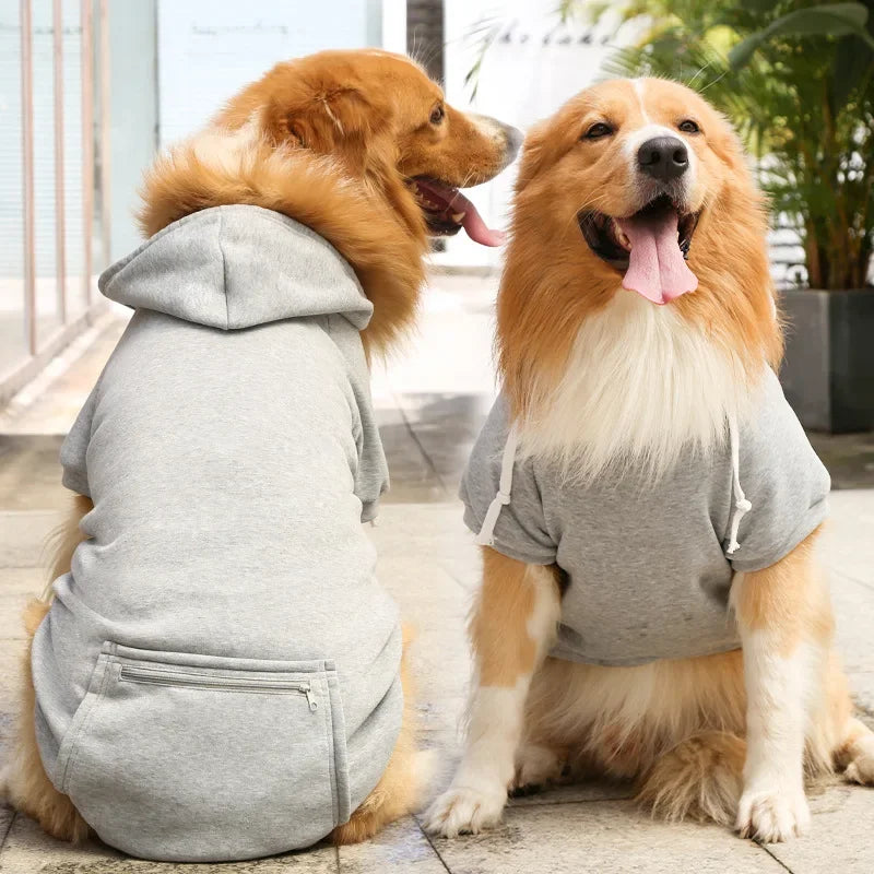 Plaid Reversible Winter Coat For Dogs Warm Cold Weather Pet Apparel