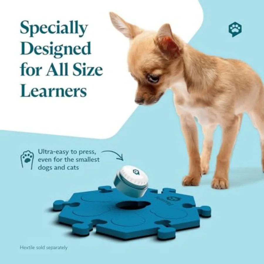 Recordable Dog Communication Buttons With Upward Facing Sound Buzzer