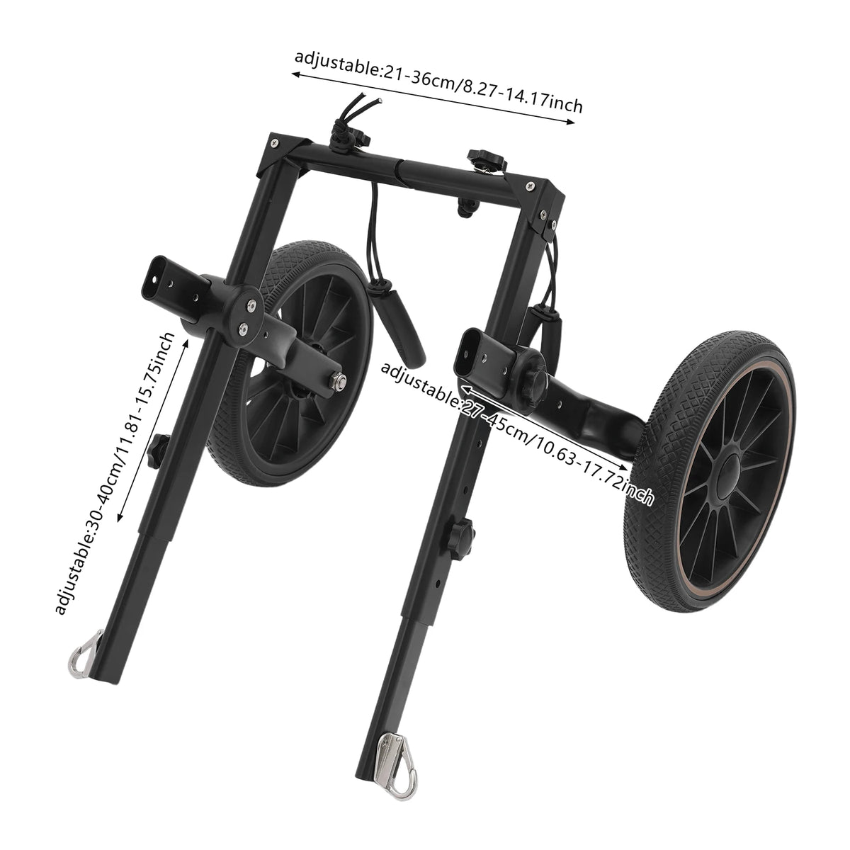 Bymaocar Pet Walking Aid And Rehabilitation Wheelchair For Dogs 65kg