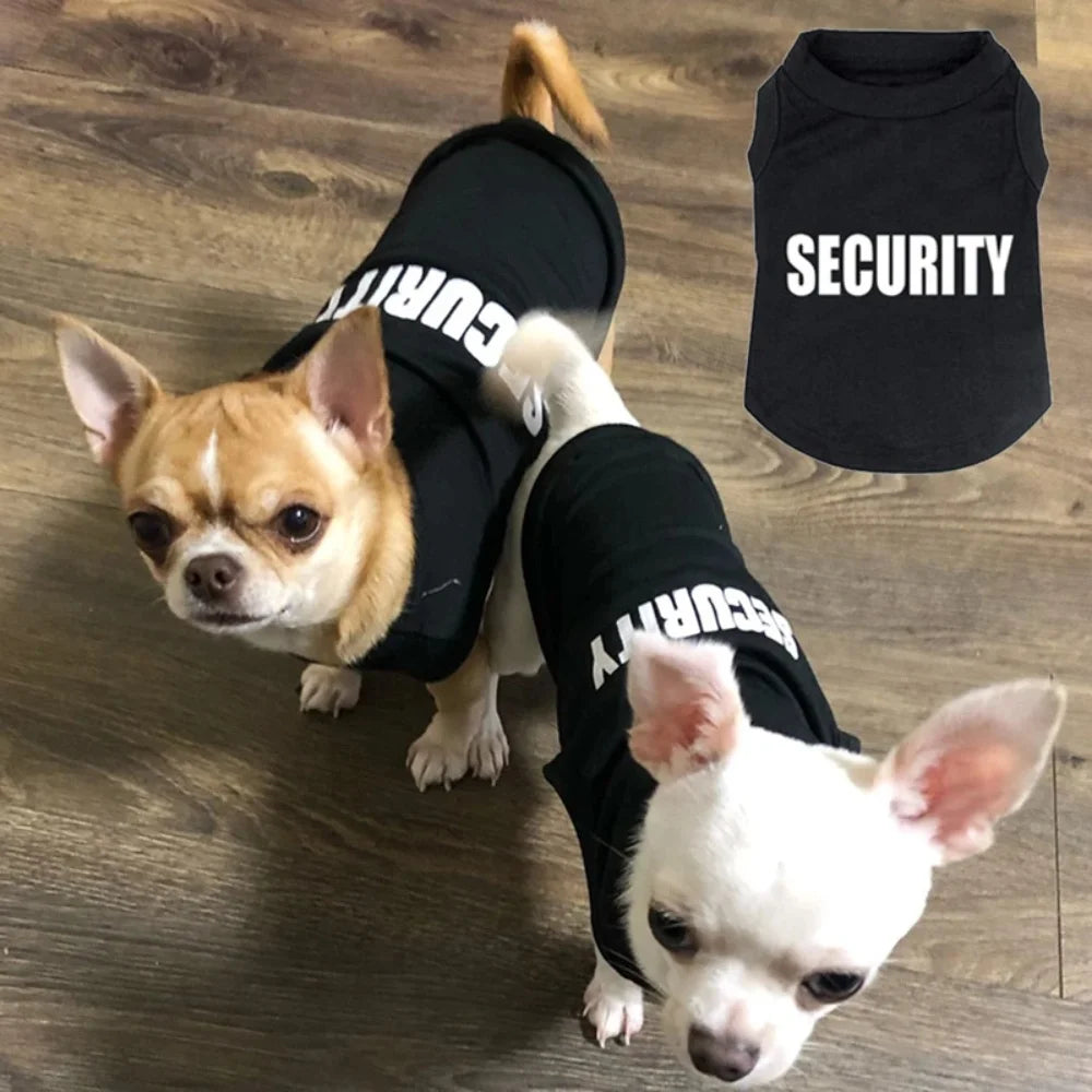 Summer Dog Vest Clothes For Small Dogs Chihuahua Yorkie T Shirt Costume