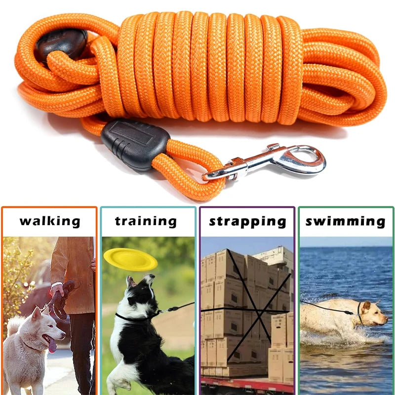 Heavy Duty Nylon Dog Leash For Training And Recall