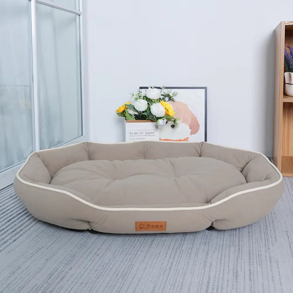 Pet Sofa Bed For Dogs And Cats CorduroyFabric Cozy Warm