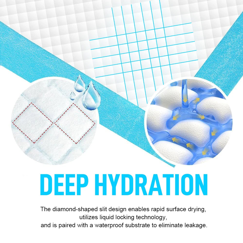 Super Absorbent Pet Training Pads Leak Proof Quick Drying Pack
