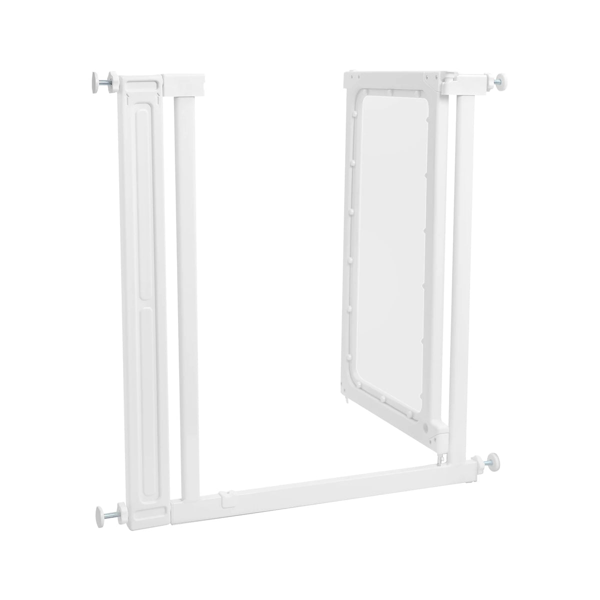 Clear Pet Gate Doorways No Drill Pressure Mount Auto Close