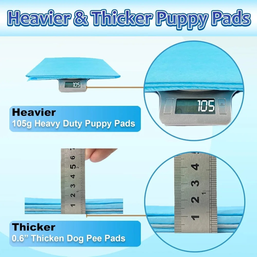 Dog Pee Pads 30 Count Super Absorbent Disposable Bed Pads For Dogs