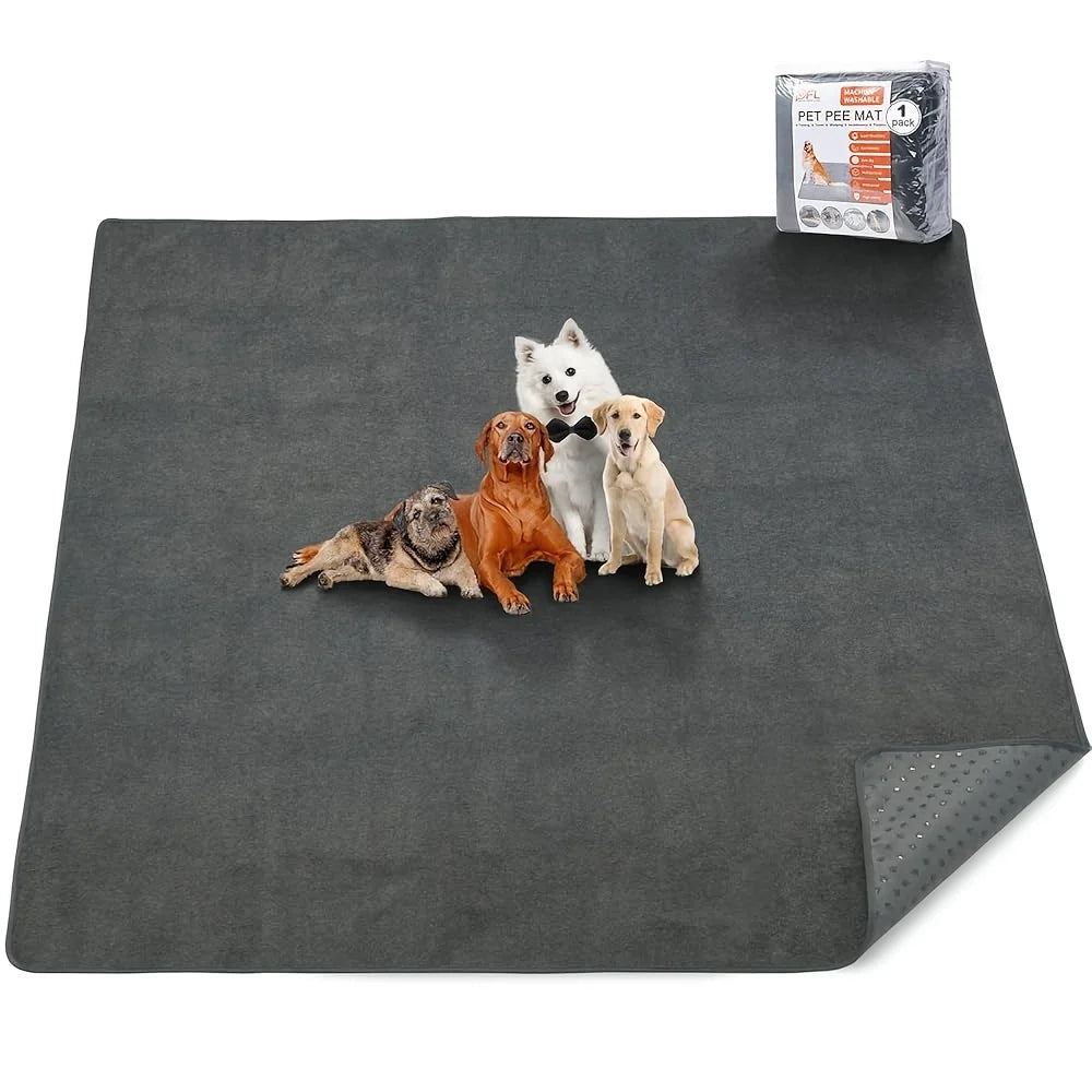 Nordara Washable Dog Pee Pad Non Slip Training Mat For Puppies And Senior Dogs