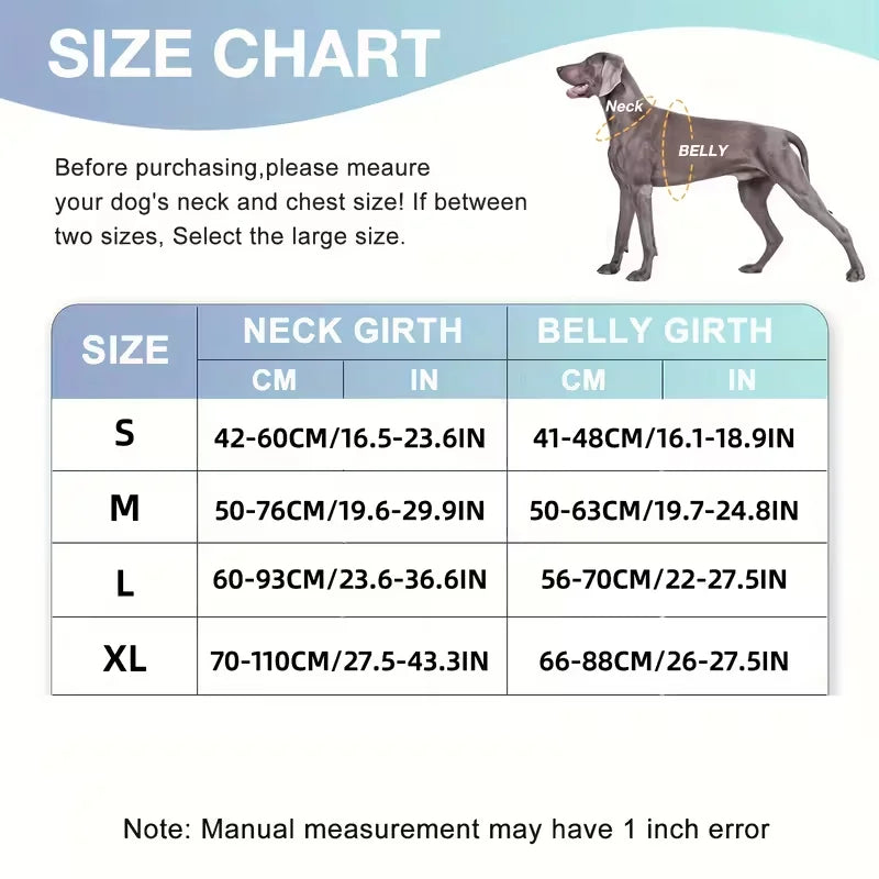 Heavy Duty Dog Harness With Leash Front Clip And Buckles